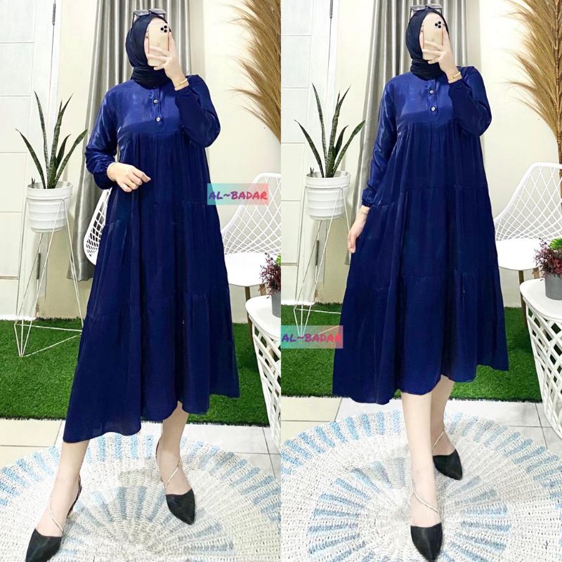 BISA [COD] MIDI SIMER TERBARU DAN KEKINIAN , MOTIF KANCING MUTIARA , MIDI KANCING DEPAN / BUSUI