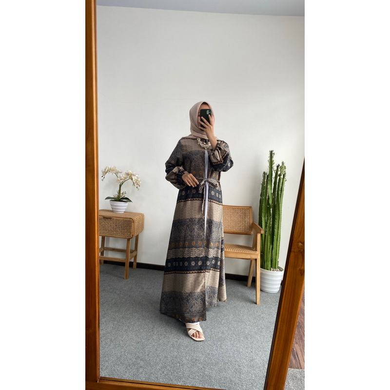 WILDERA PATTERN LONGDRESS