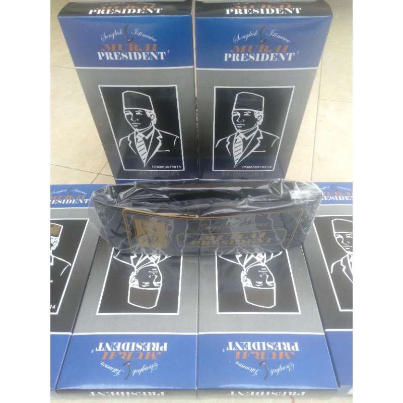 (100%ORIGINAL) PECI HITAM PRESIDENT BAHAN EAGLE TANPA KERTAS KUALITAS AWING | KOPYAH HITAM | SONGKOK HITAM AWING