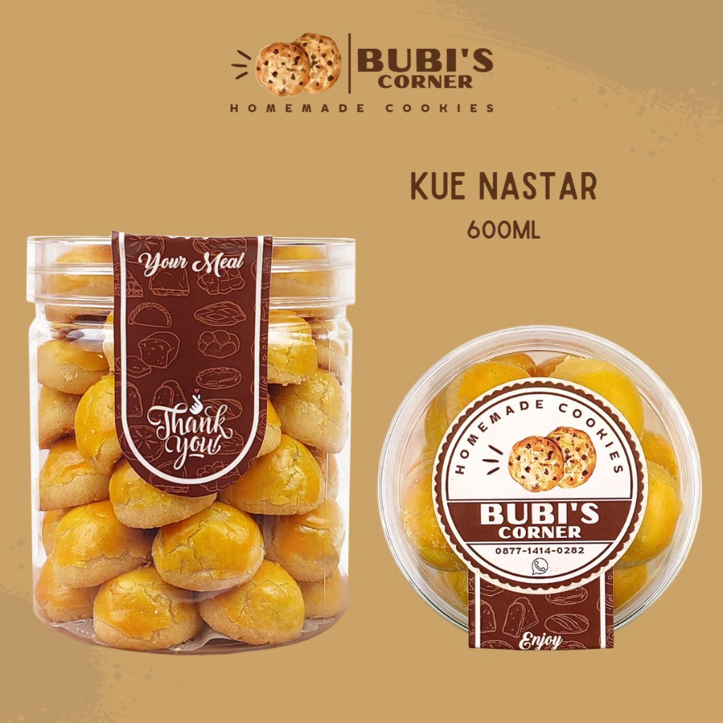 

Bubis Corner Kue Kering Kue Nastar Lumer Nastar Original Nastar Nanas Toples 600 ml