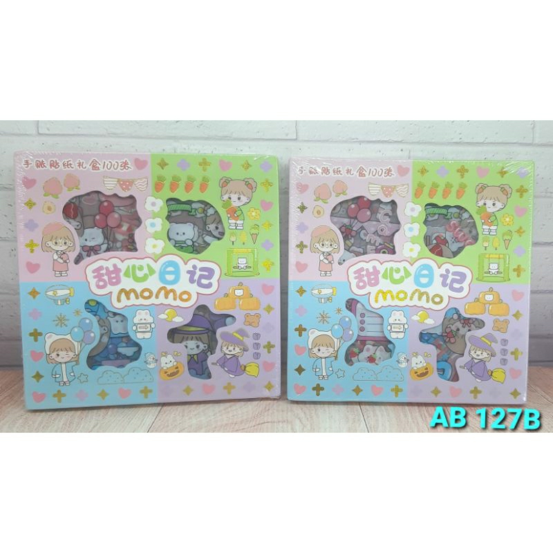 

Stiker Momo Rainbow