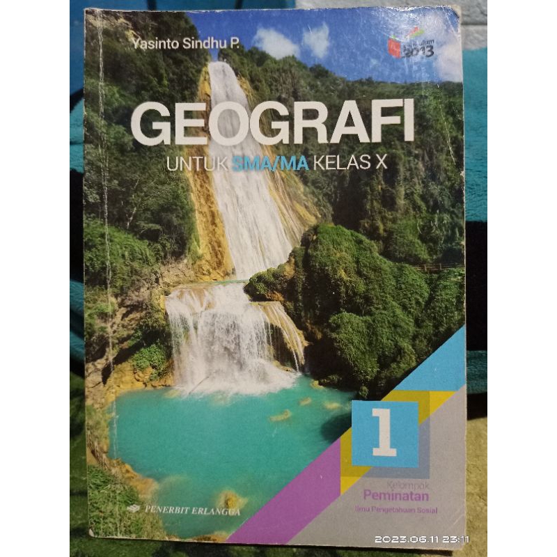 

Buku geografi peminatan SMA/MA kelas 10