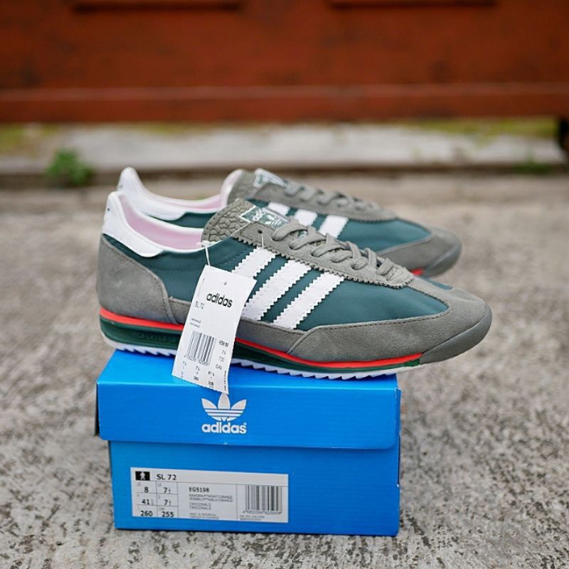 ADIDAS SL72 OLIVE GREEN WHITE ORIGINAL