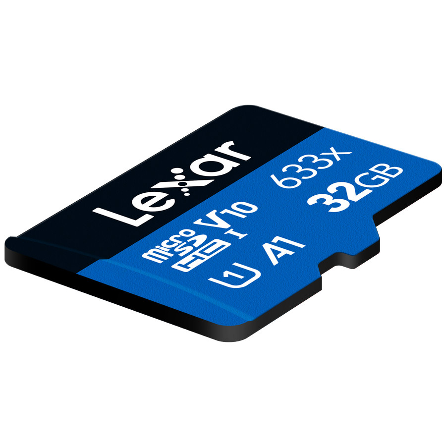 Lexar High Performance 633x Micro SD Card 32Gb 100MBps