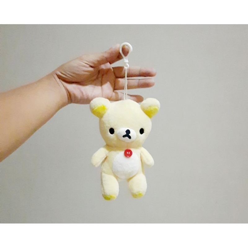 Gantungan Boneka Character Rillakuma Size 16 cm/Gantungan Boneka