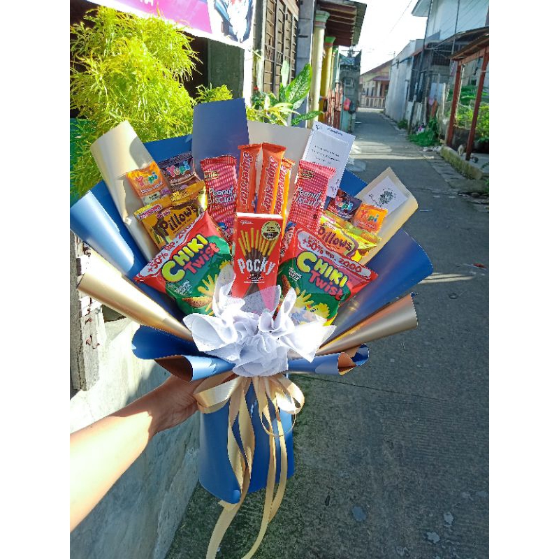 

READY STOCK | buket snack medan | buket wisuda medan