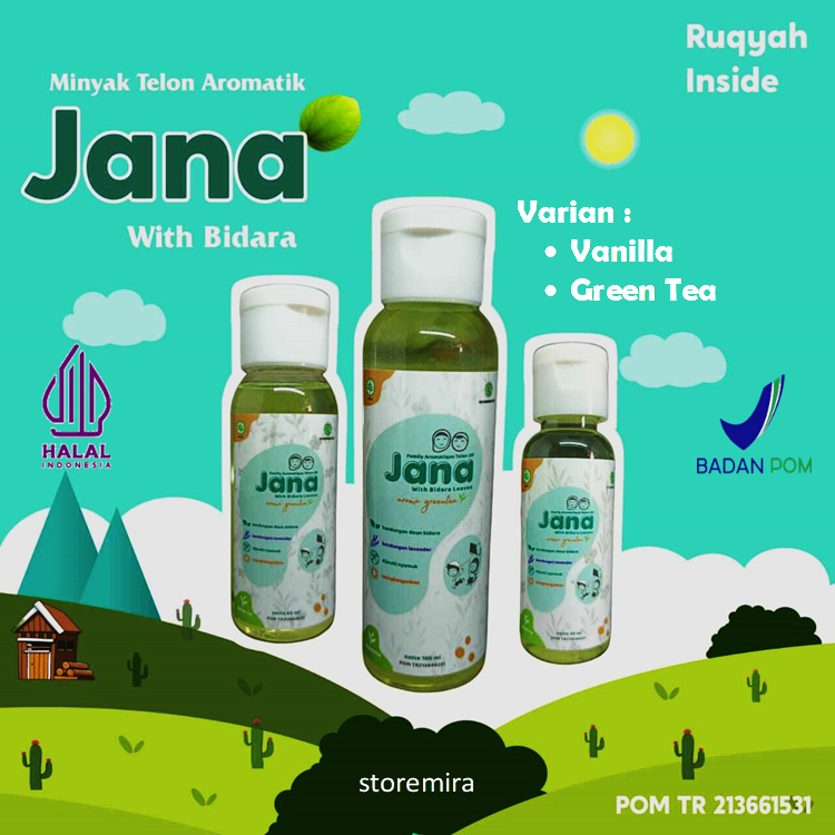 Jana Telon Bidara Minyak Telon