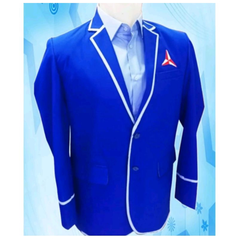 Jas Partai Demokrat blezer Demokrat