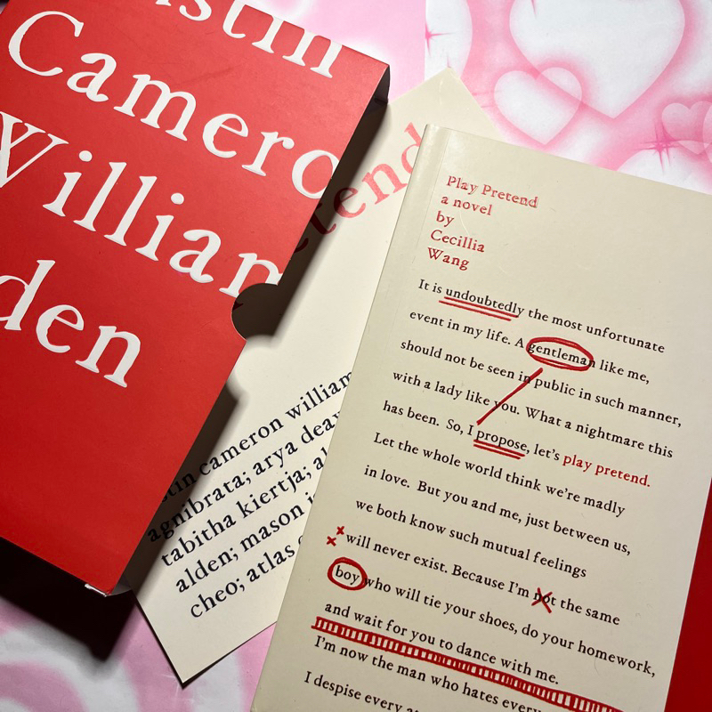 booked  novel play pretend by cecillia wang