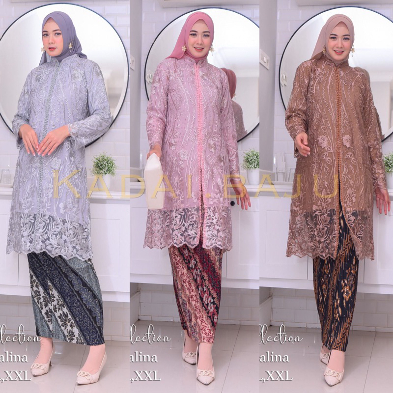 Tunik kebaya kurung melayu payet mutiara | Kebaya modern | Baju outfit pesta kekinian pesta pernikahan kondangan tunangan modis dan cantik