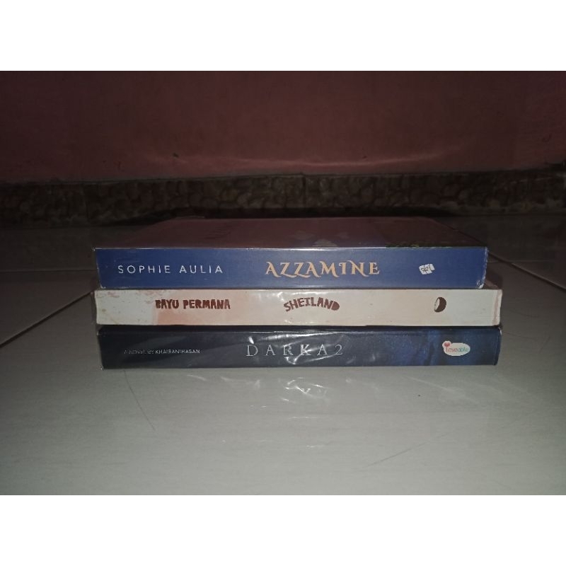 

(BACA DESKRIPSI PRODUK) [PRELOVED NOVEL] AZZAMINE, SHEILAND, DARKA 2