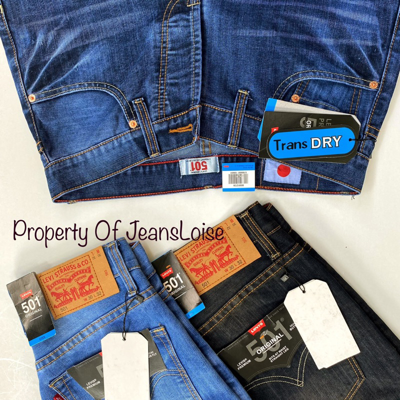 Celana Pendek Pria Jeans 501 Jepang Model Terbaru Size 28-34