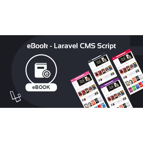 eBook - Laravel CMS Script