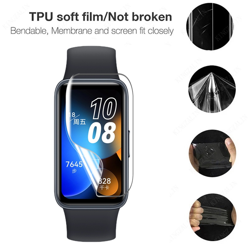 Anti Gores Huawei Band 8 Screen Protector Film 2D Soft Hydrogel Pelindung Layar