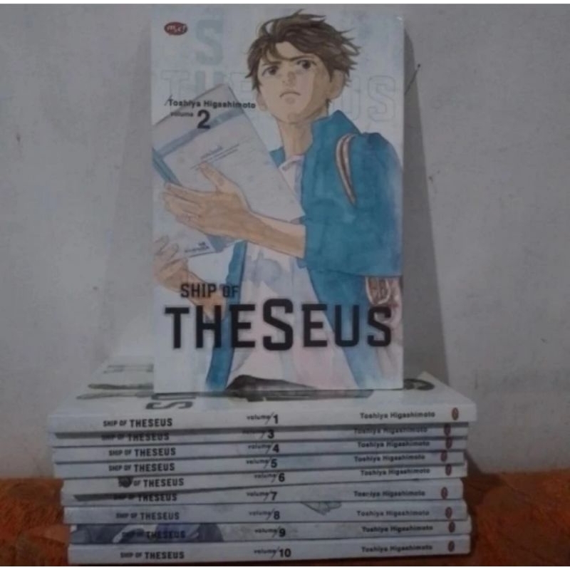 Komik Ship Of Theseus set vol 1-10 segel ori
