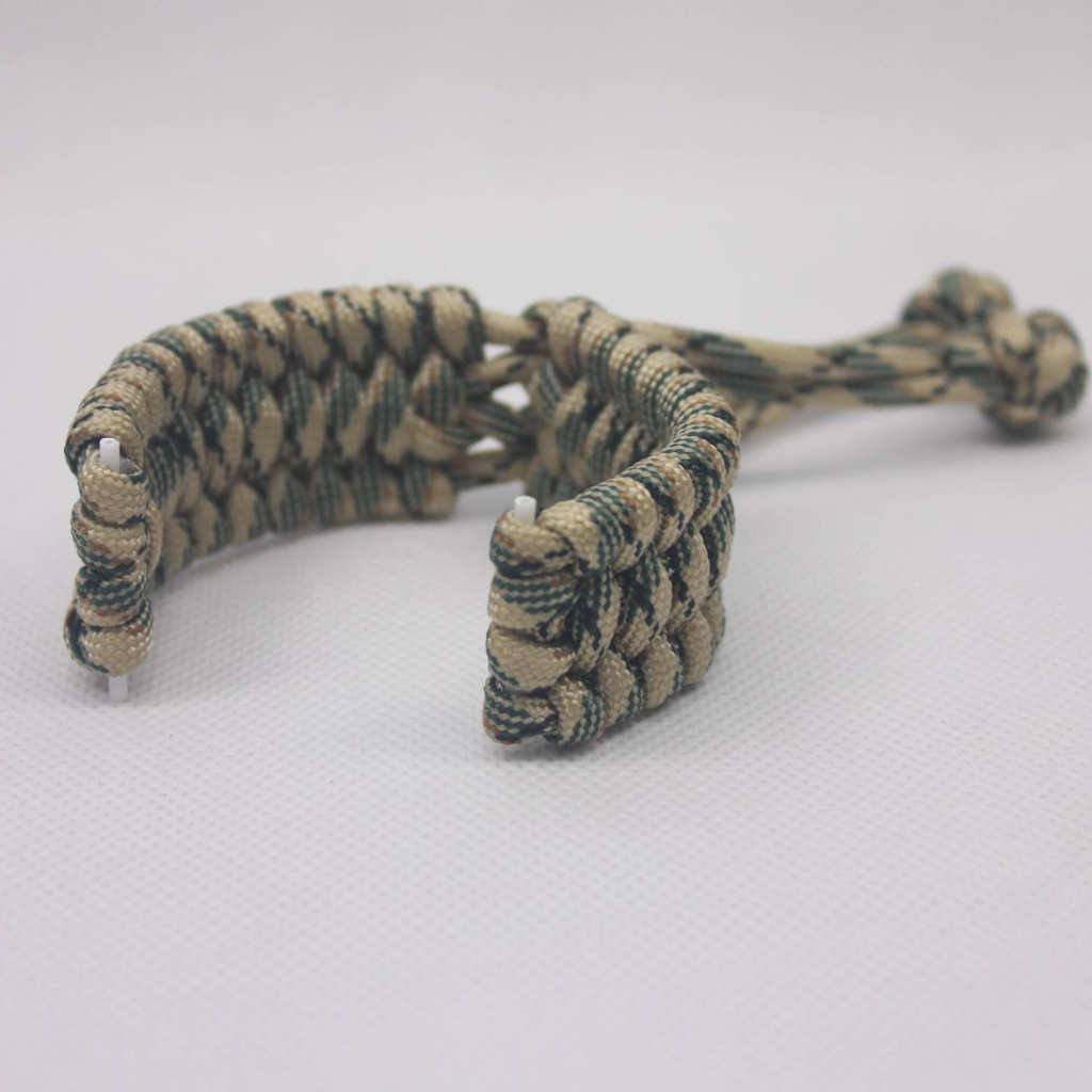 Nabnad NWS 001 Trilobite Hexa Knot Tali Strap Jam Tangan Pria Custom Paracord 4mm Untuk Lug 20mm 22m