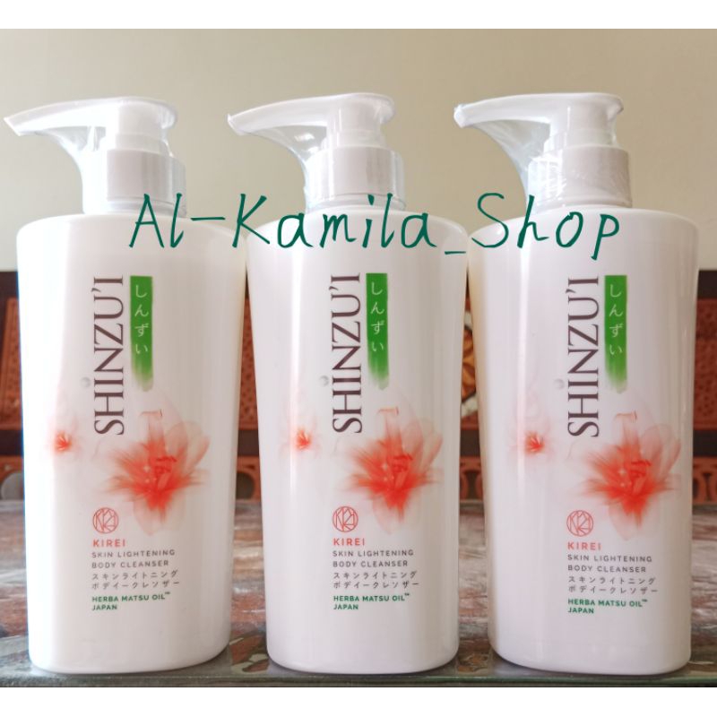 Shinzui/Shinzu'i Body Wash/Cleanser 500/480/420/400ML Sabun Mandi Cair Botol Pump || Kemasan Pouch /