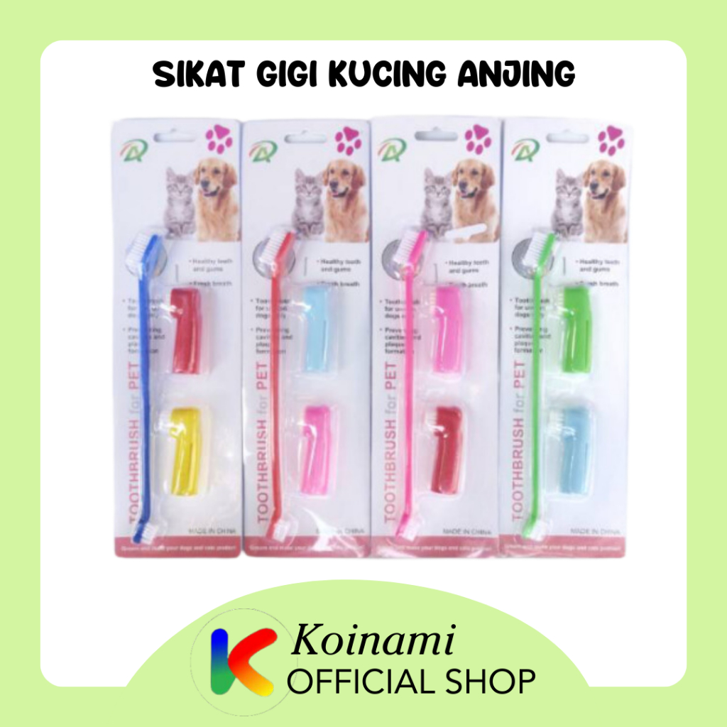 SIKAT GIGI KUCING ANJING / TOOTHBRUSH FOR PET