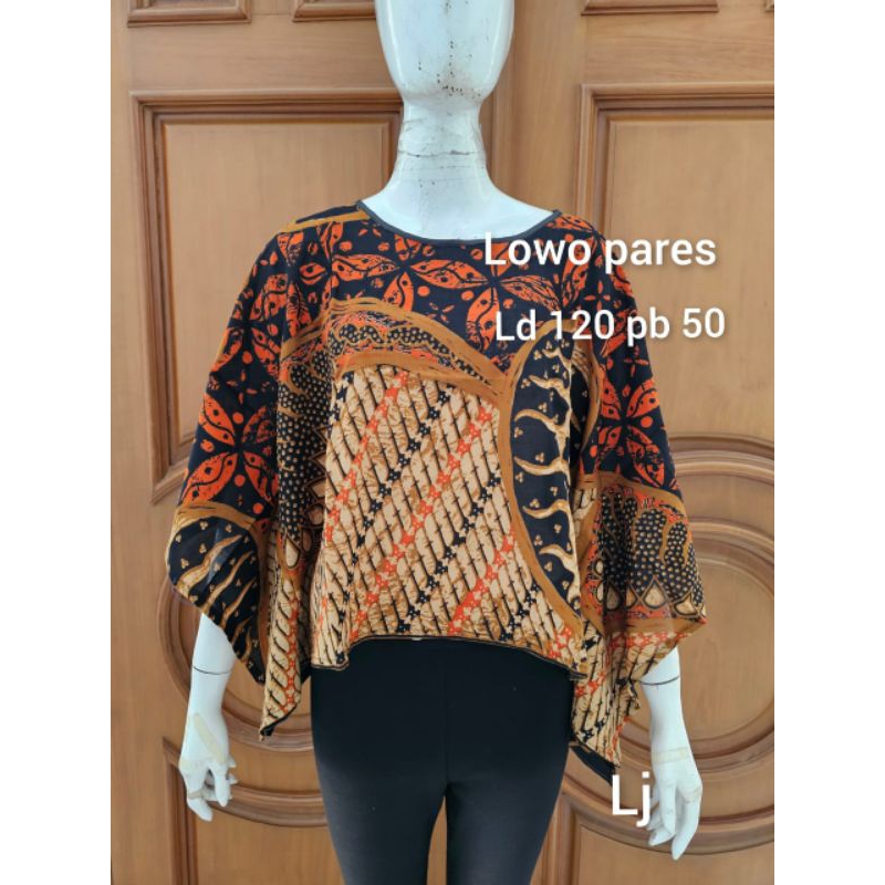 Blus  parisa mat katun paris batik modern