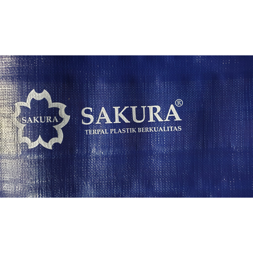 Terpal A12 Sakura 10x12 Meter | Terpal 10x12 M Merk Sakura A12 (Bahan 2 Meter)