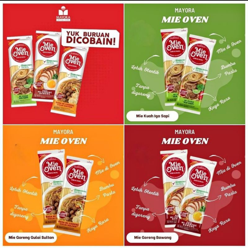 

Mie Oven mie instan 70gr