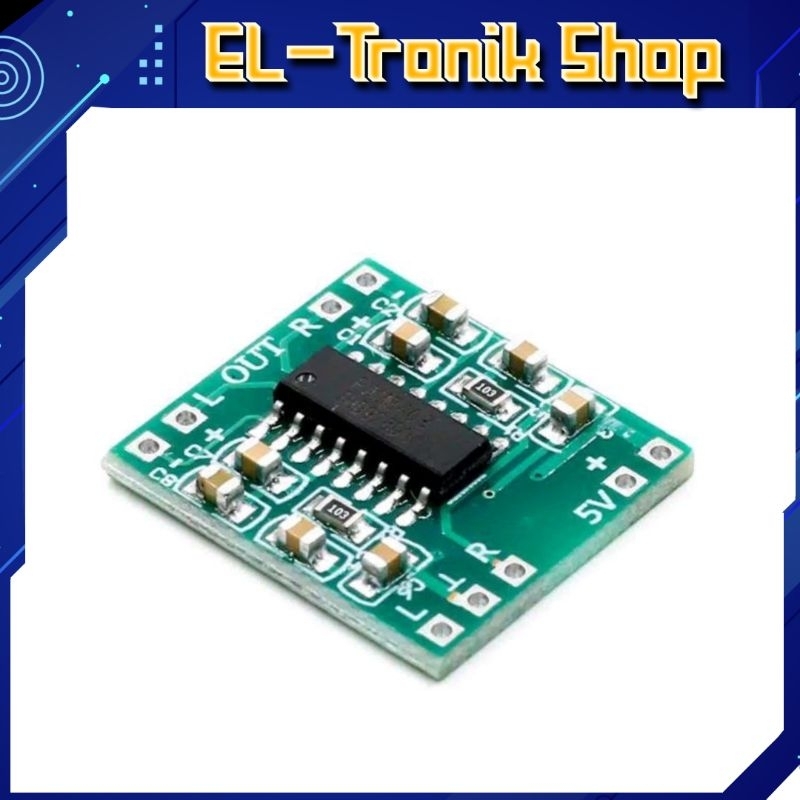 PAM8403 Mini Stereo Digital Amplifier (Tegal)