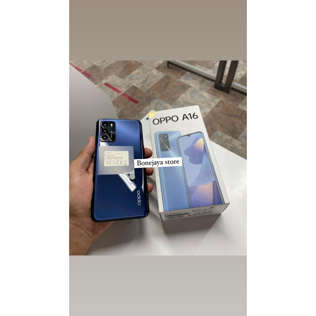 OPPO A16 RAM 4/64 GARANSI RESMI