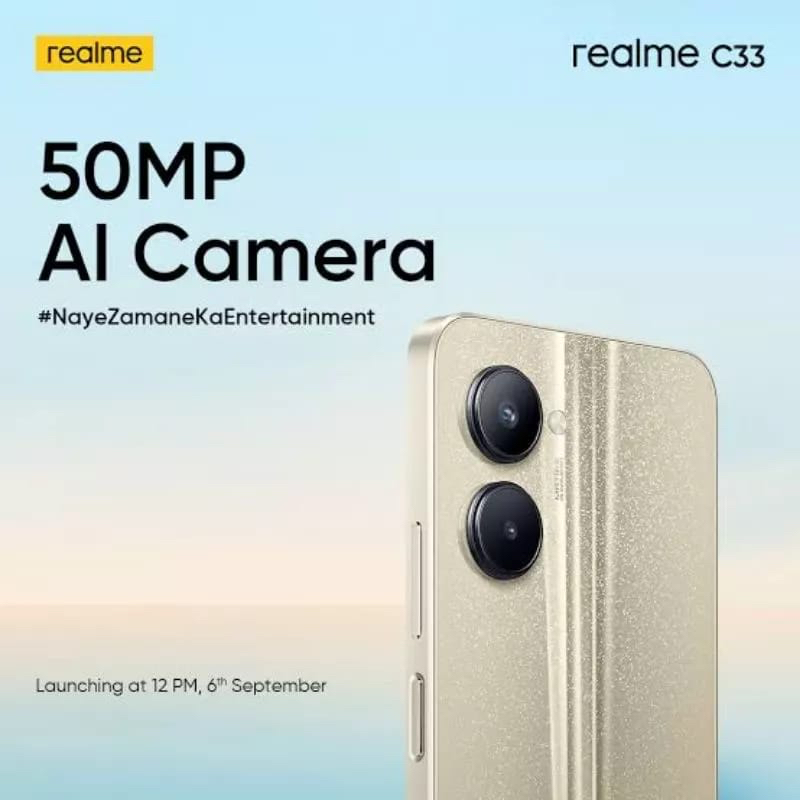 HP REALME C33 RAM 4/64GB GARANSI RESMI