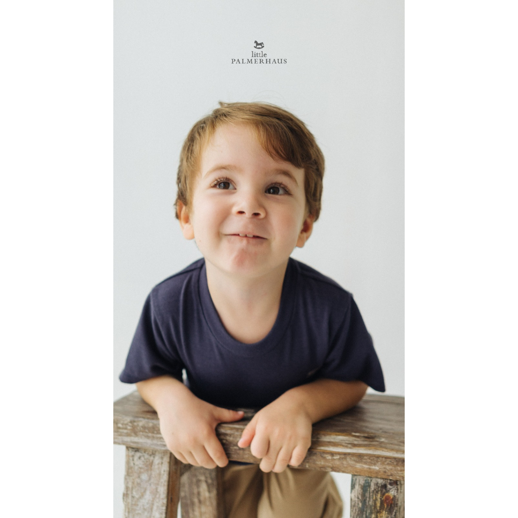 Little Palmerhaus Classic Tee 1-6 Tahun Kaos Anak Unisex