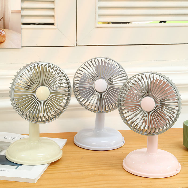 Kipas Angin Retro Desktop Mini USB Charging Fan