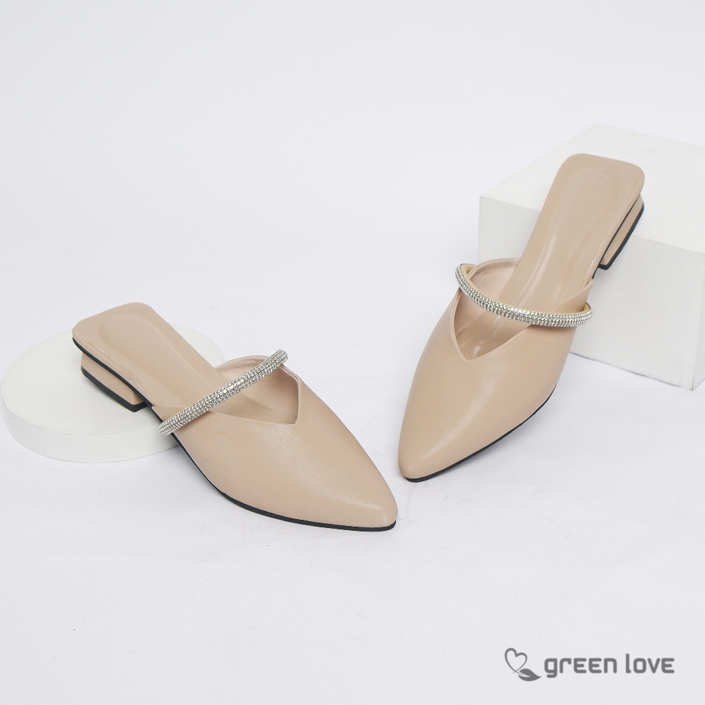 Green Love Slip On ROSALINA