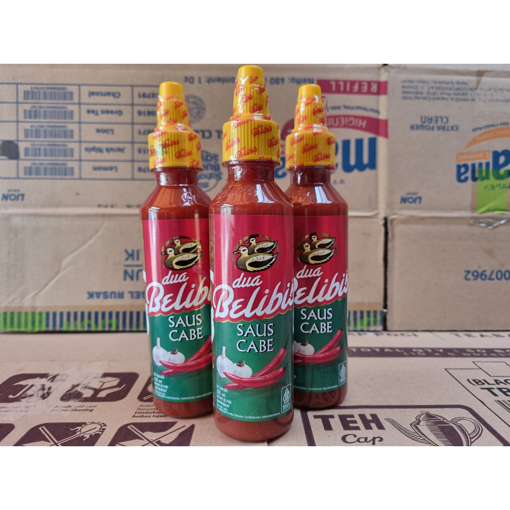 

Dua Belibis 235ml saus Tomat/Cabe