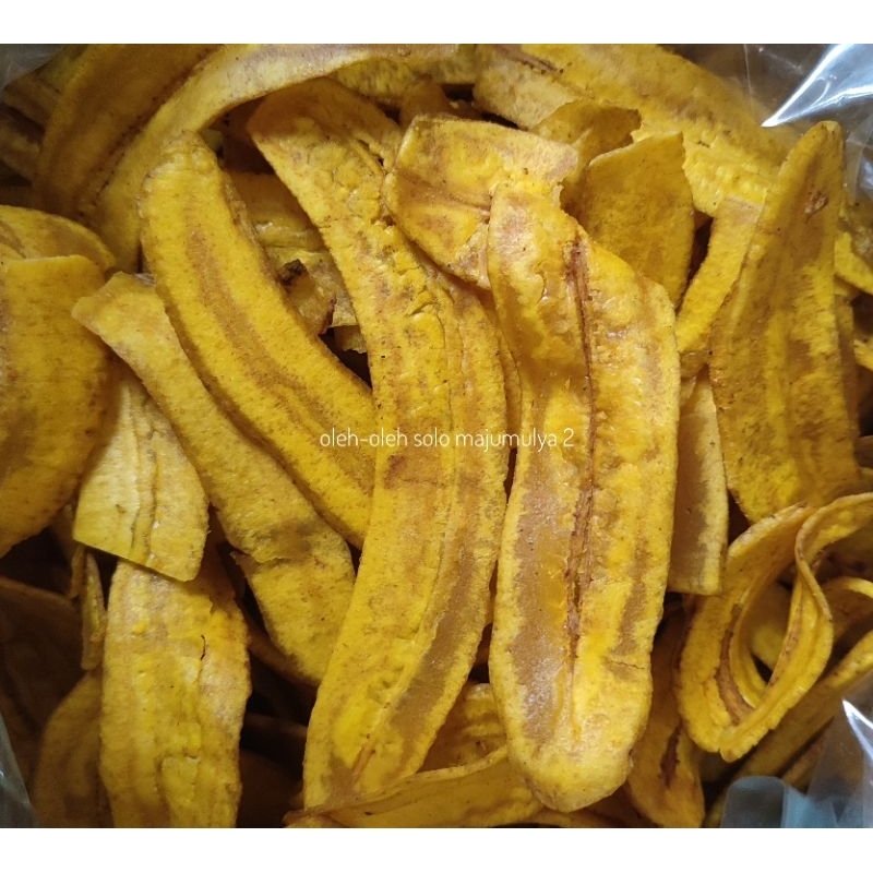 

Kripik Pisang Gurih Asin Rojonongko