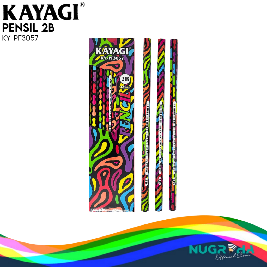 

Pensil Kayu Ujian Exam 2B Kayagi PF-3057