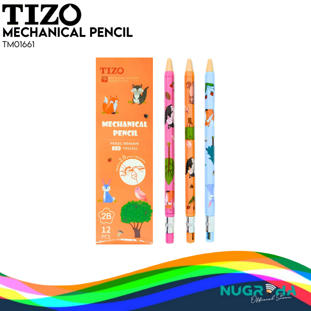 

Mechanical Pencil Pensil Mekanik 2.0 2B TIZO TM01661
