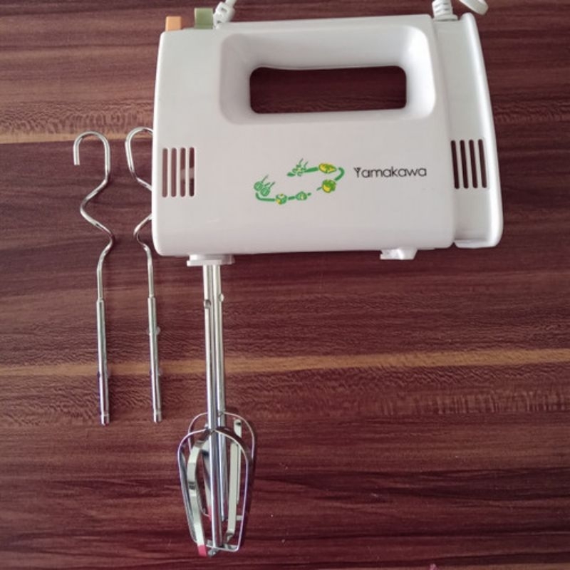 TD/YAMAKAWA Hand Mixer 5 Speed / Pencampur Adonan Tangan MC 1506