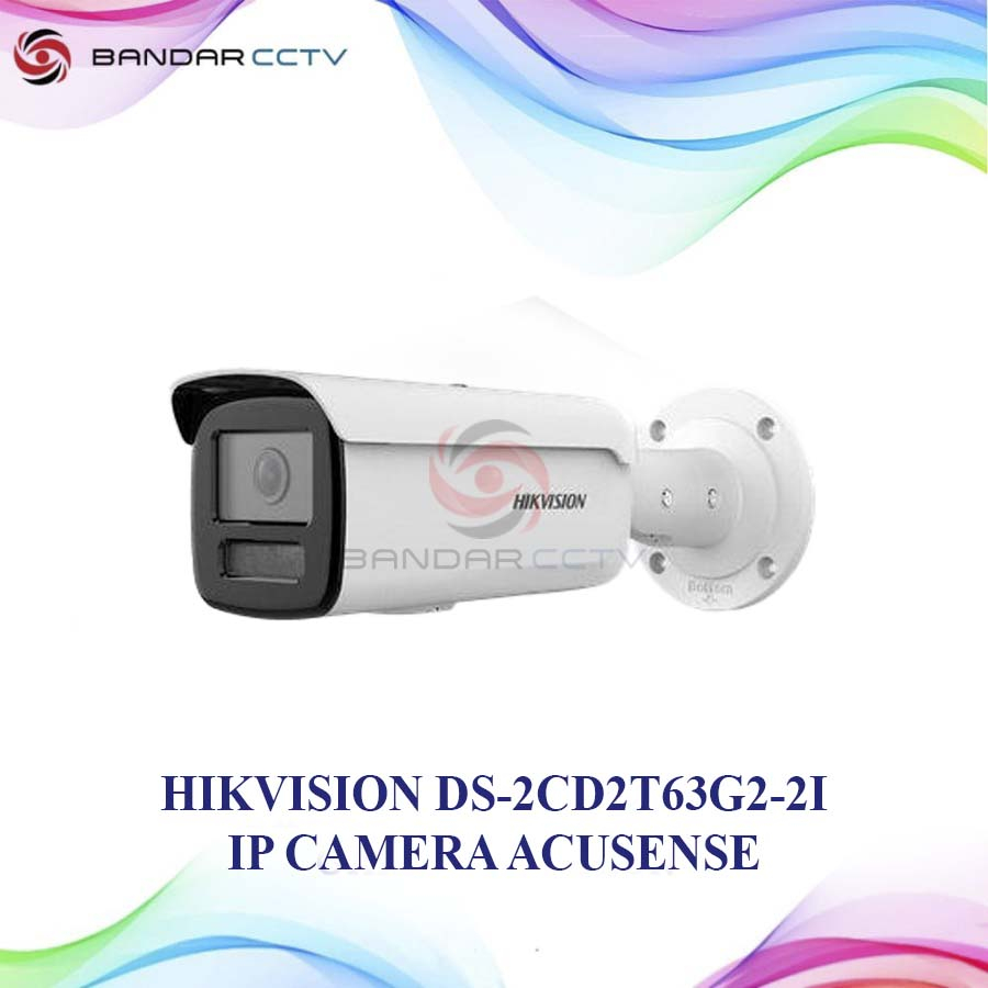 HIKVISION DS-2CD2T63G2-2I IP CAMERA ACUSENSE