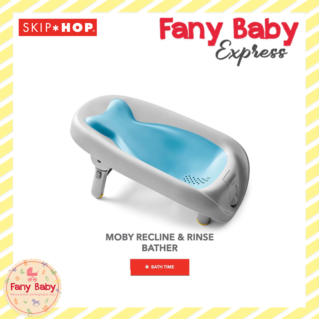 SKIP HOP MOBY RECLINE &amp; RINSE BATHER