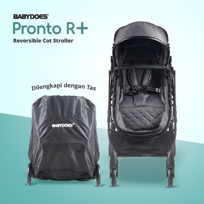 Stroller Babydoes Pronto R, Pronto R+ Plus, Pronto RTS Travel System Reversible Seat Kereta Dorong Bayi Hadap Ibu