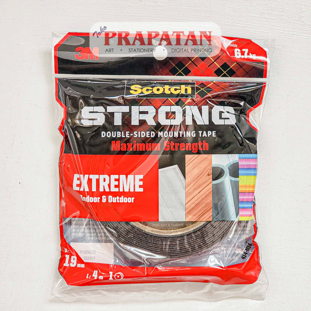 

Scotch Double Tape Strong EXTREME 414-M19 | Perekat Dua Sisi | Selotip