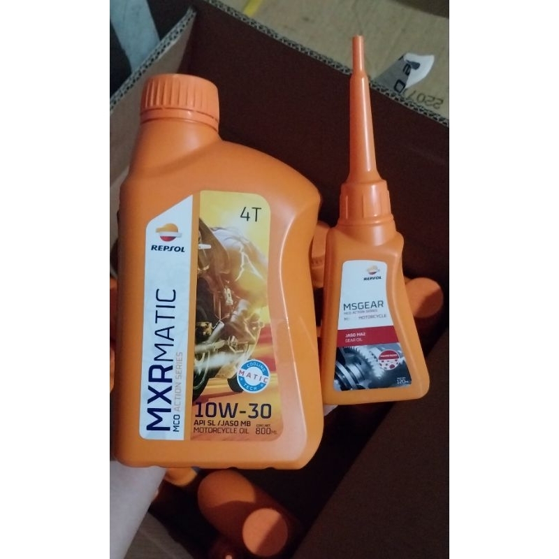 PAKET OLI REPSOL MATIC + OLI GARDAN