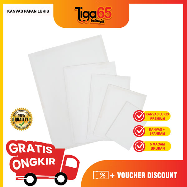 

Kanvas Lukis / Lukis Frame / Canvas Board / Alat Lukis / Kanvas Painting