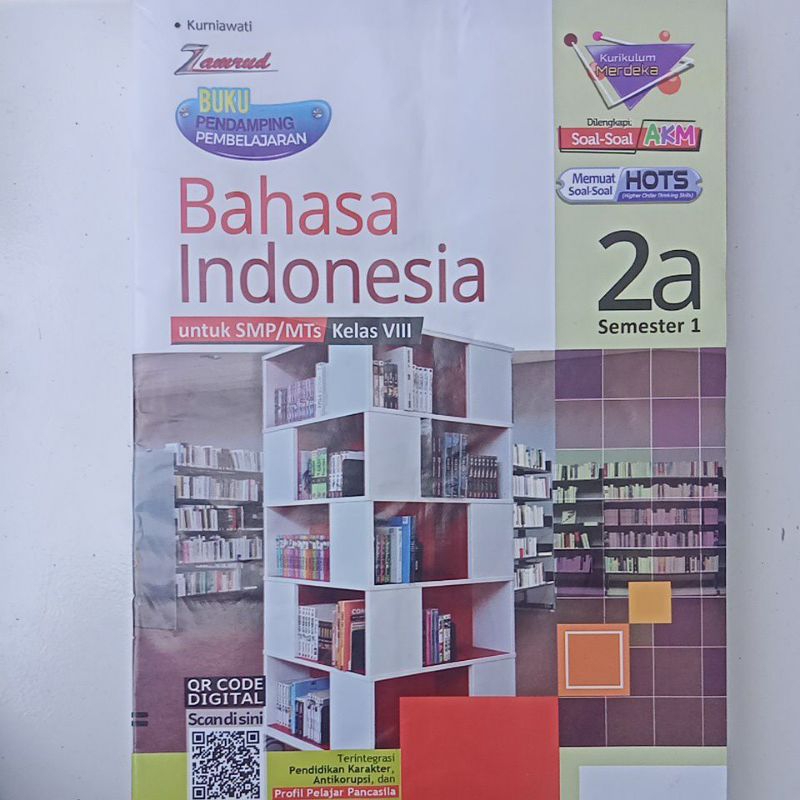 

LKS BAHASA INDONESIA untuk SMP/MTS kelas 8 semester 1