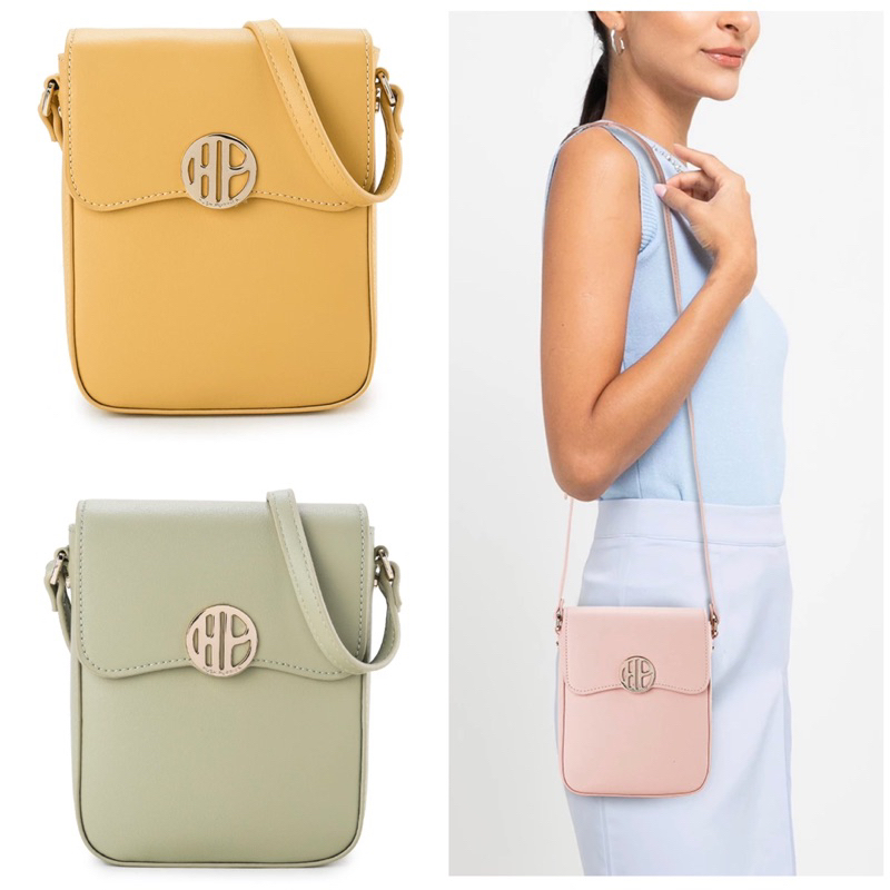 READY ORIGINAL HUSH PUPPIES JECINTHA SLING BAG WANITA TAS SLEMPANG NEW ARRIVAL