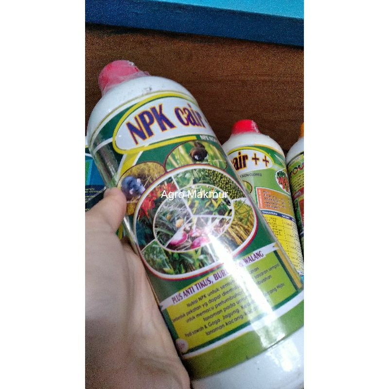 Pupuk NPK cair ++ ( plus ZPT ) ZPT Zat Pengatur Tumbuh Tanaman Pupuk Cair Penghijau Daun Gandasil Da