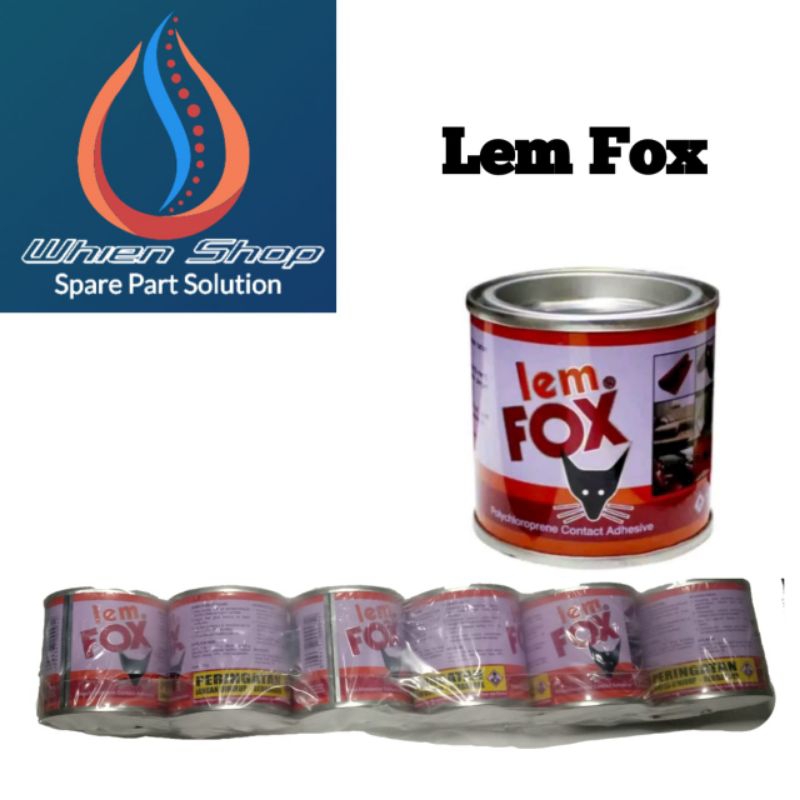 

Lem fox kaleng 70gr