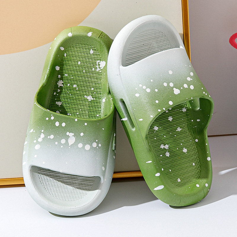 GROSIRTAS LV0303 Sandal Slop Anak Import Jelly Ombre 2 Warna Kekinian