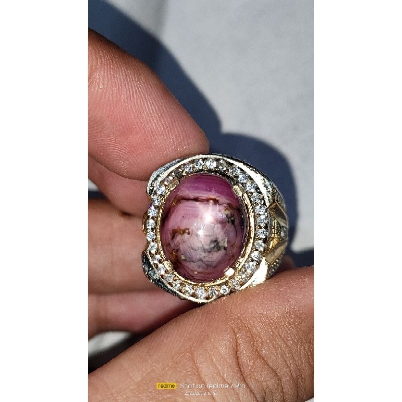 natural ruby star+memo