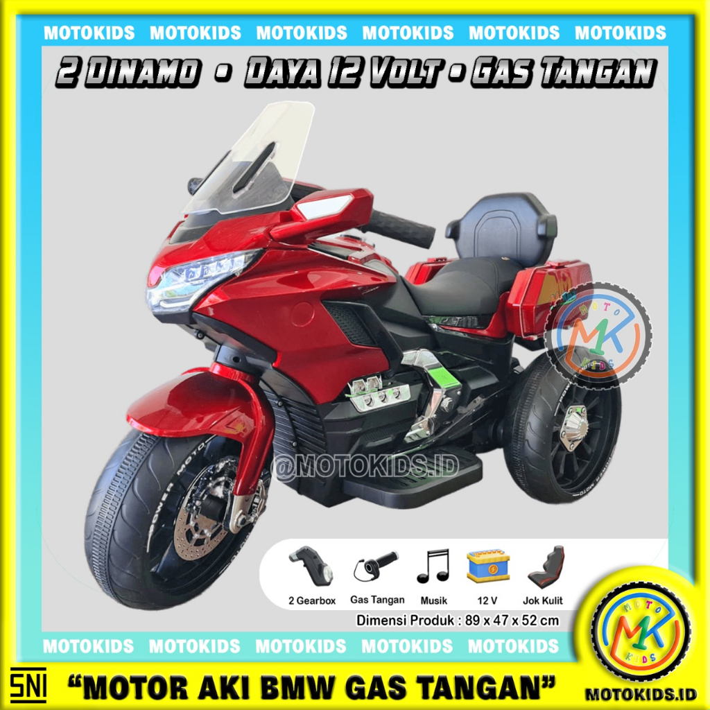 NEW MOTOR AKI ANAK NMAX XMAX PCX GAS TANGAN MOTOKIDS MOKIDZ YOTTA BQ 9188 YT 1800 GP BMW HONDA GOLDW