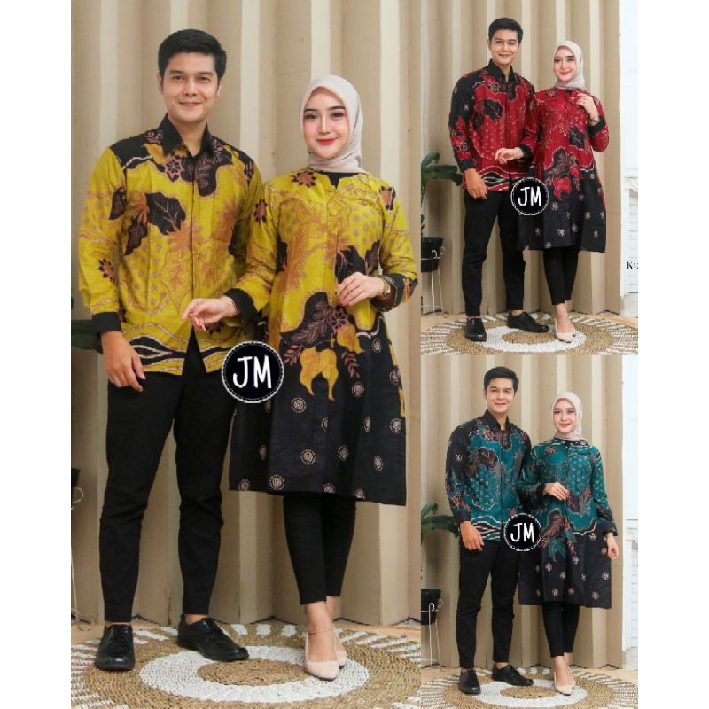 NEW MOTIF COUPLE BATIK TUNIK WANITA ATASAN BATIK SERAGAM KANTOR SERAGAM GURU SERAGAM DINAS